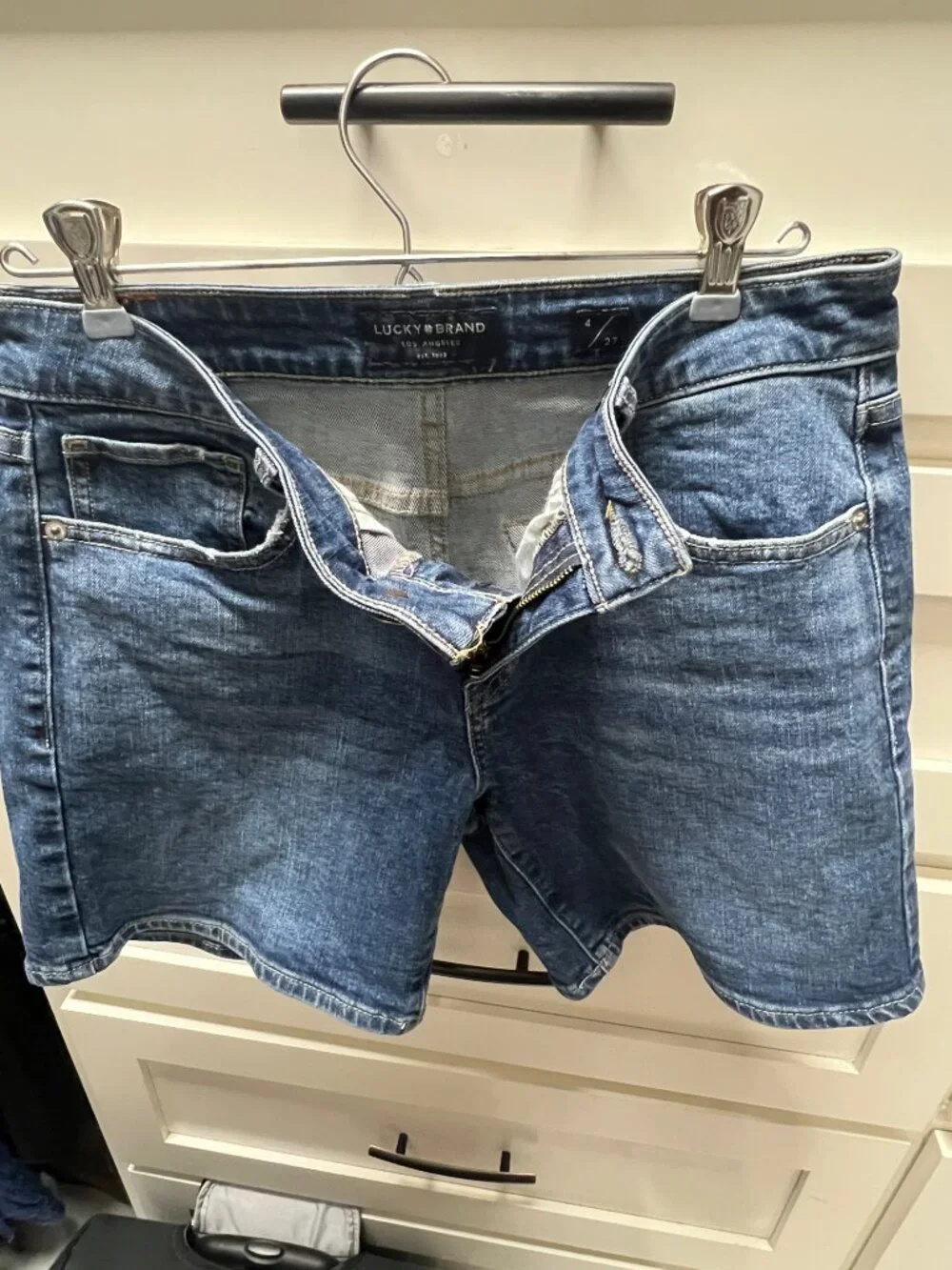 Lucky Denim Shorts, Size 4/27